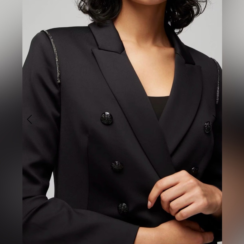 NWT WHBM Embellished Studio Blazer